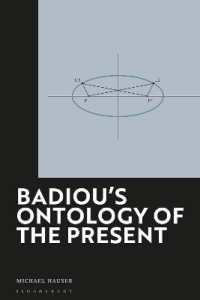 Badiou's Ontology of the Present : Society, Economy and Culture in Transition