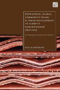 Extraction, Global Commodity Trade, and Urban Development in Zambia's Northwestern Province : An Ethnography of Inequality and Interdependence
