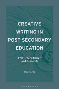 Creative Writing in Post-Secondary Education : Practice, Pedagogy, and Research