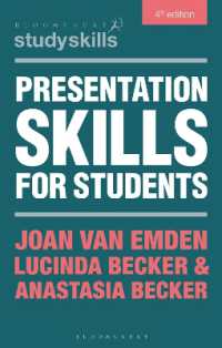 Presentation Skills for Students (Bloomsbury Study Skills) （4TH）
