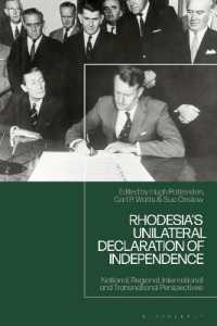 Rhodesia's Unilateral Declaration of Independence : National, Regional, International and Transnational Perspectives