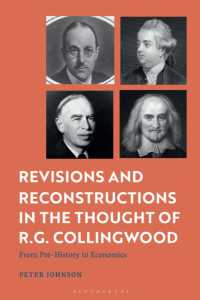 Revisions and Reconstructions in the Thought of R.G. Collingwood : From Pre-History to Economics