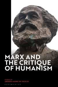 マルクスとヒューマニズム批判<br>Marx and the Critique of Humanism