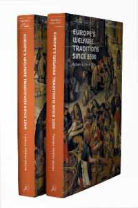 Europe's Welfare Traditions since 1500, Volume 1 : 1500-1700