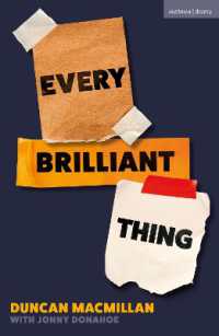Every Brilliant Thing : 2026 Broadway Edition (Modern Plays)