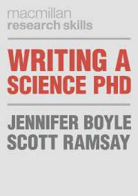 理工系学位論文作成法<br>Writing a Science PhD (Bloomsbury Research Skills)