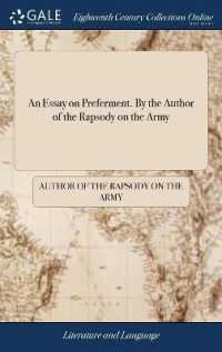 An Essay on Preferment. by the Author of the Rapsody on the Army
