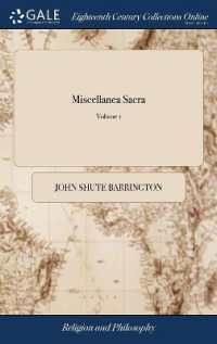 Miscellanea Sacra : Or, a New Method of Considering So Much of the History of the Apostles, as Is Contained in Scripture: ... with a Preface, as an Introduction to the Whole. in Two Volumes. ... of 2; Volume 1