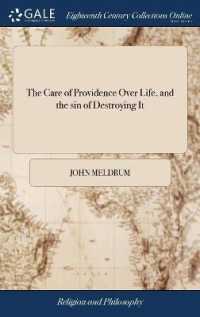 The Care of Providence over Life, and the Sin of Destroying It : A Discourse Wherein Murder Is Exposed, in Its Horrid Nature and Consequences; ... by the Rev. Mr. Meldrum, ... the Second Edition, Improved