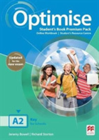 Optimise A2 Student's Book Premium Pack (Optimise Updates)