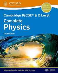 Cambridge IGCSE® & O Level Complete Physics: Student Book Fourth Edition (Cambridge Igcse® & O Level Complete Physics) （4TH）