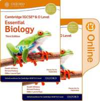 Cambridge IGCSE® & O Level Essential Biology: Print and Enhanced Online Student Book Pack Third Edition (Cambridge Igcse® & O Level Essential Biology) （3RD）