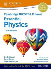Cambridge IGCSE® & O Level Essential Physics: Student Book Third Edition (Cambridge Igcse® & O Level Essential Physics) （3RD）
