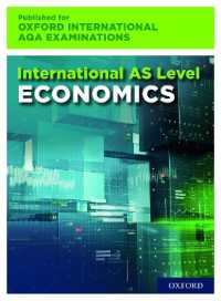 OxfordAQA International AS Economics (9640) : Student Book