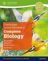 Cambridge Lower Secondary Complete Biology: Student Book (Second Edition) (Cambridge Lower Secondary Complete Biology) （2ND）