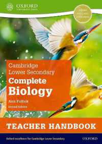 Cambridge Lower Secondary Complete Biology: Teacher Handbook (Second Edition) (Cambridge Lower Secondary Complete Biology) （2ND）