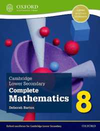 Cambridge Lower Secondary Complete Mathematics 8: Student Book (Second Edition) (Cambridge Lower Secondary Complete Mathematics 8) （2ND）