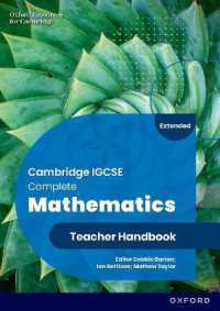 Cambridge IGCSE Complete Mathematics Extended: Teacher Handbook Sixth Edition (Cambridge Igcse Complete Mathematics Extended) （6TH）