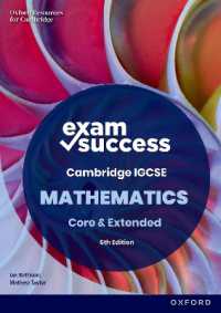 Exam Success in Cambridge Igcse Mathematics: Sixth Edition (Exam Success in Cambridge Igcse Mathematics) -- Paperback / softback （6 Revised）