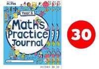 White Rose Maths Practice Journals Year 6 Workbooks: Pack of 30