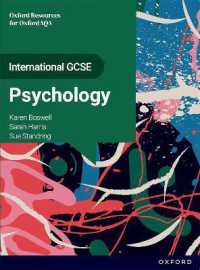 OxfordAQA International GCSE Psychology (9218): Student Book (Oxfordaqa International Gcse Psychology (9218))