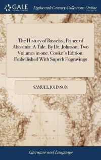 The History of Rasselas, Prince of Abissinia. a Tale. by Dr. Johnson. Two Volumes in One. Cooke's Edition. Embellished with Superb Engravings