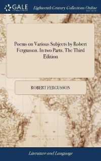Poems on Various Subjects by Robert Fergusson. in Two Parts. the Third Edition