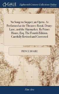 No Song No Supper; an Opera. as Performed at the Theatres-Royal, Drury-Lane, and the Haymarket. by Prince Hoare, Esq. the Fourth Edition, Carefully Revised and Corrected