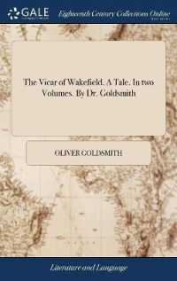 The Vicar of Wakefield. a Tale. in Two Volumes. by Dr. Goldsmith