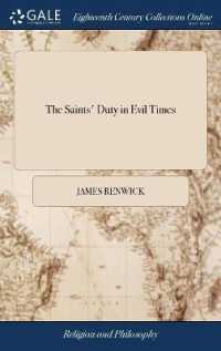 The Saints' Duty in Evil Times : In Two Sermons Preached from Isa. XXVI 20. by Mr. James Renwick,