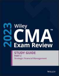 Wiley Cma Exam Review 2023 Study Guide Part 2 : Strategic Financial Management -- Paperback / softback