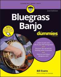 Bluegrass Banjo for Dummies : Book + Online Video & Audio Instruction （2ND）