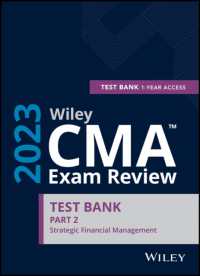Wiley Cma Exam Review 2023 Study Guide Part 2: Strategic Financial Management Set (1-year access) -- Paperback / softback