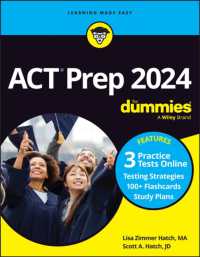 ACT Prep 2024 for Dummies with Online Practice （10TH）