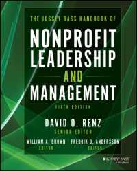 NPOの統率と管理ハンドブック（第５版）<br>The Jossey-Bass Handbook of Nonprofit Leadership and Management （5TH）