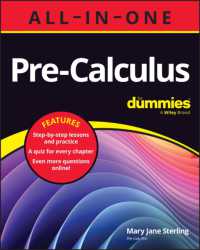 Pre-Calculus All-in-One for Dummies : Book + Chapter Quizzes Online