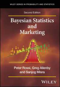 ベイズ統計とマーケティング（第２版）<br>Bayesian Statistics and Marketing (Wiley Series in Prob & Statistics/see 1345/6,6214/5) （2ND）