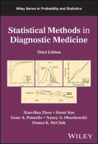 Statistical Methods in Diagnostic Medicine (Wiley Series in Probability and Statistics) （3RD）