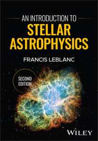 恒星天体物理学入門（第２版）<br>An Introduction to Stellar Astrophysics （2ND）