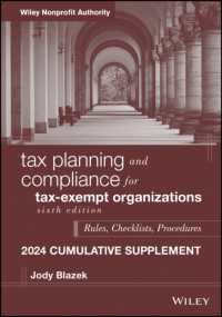 Tax Planning and Compliance for Tax-Exempt Organizations, 2024 Cumulative Supplement （6TH）
