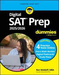 Digital SAT Prep 2025/2026 for Dummies : Book + 4 Practice Tests + Flashcards Online （13TH）