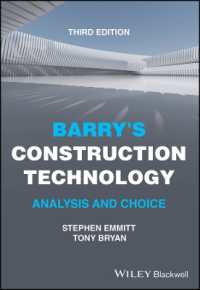 Barry's Construction Technology : Analysis and Choice （3RD）