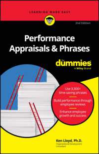 Performance Appraisals & Phrases for Dummies （2ND）