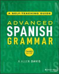 Advanced Spanish Grammar : A Self-Teaching Guide （3RD）