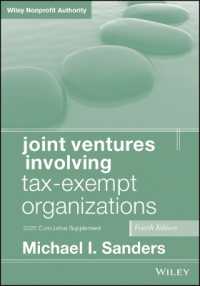 Joint Ventures Involving Tax-Exempt Organizations, 2025 Supplement （4TH）