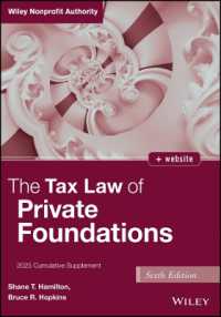 The Tax Law of Private Foundations : 2025 Cumulative Supplement （6TH）