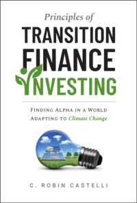 Principles of Transition Finance Investing : Systematic Portfolio Building in the Era of Climate Change