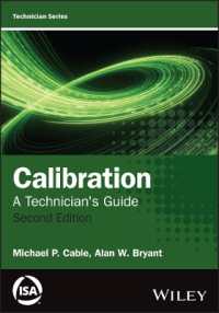 Calibration : A Technician's Guide (Wiley - Isa Press Technician Series) （2ND）