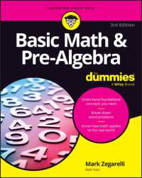 Basic Math & Pre-Algebra for Dummies （3RD）