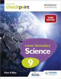 Cambridge Checkpoint Lower Secondary Science Student's Book 9 : Third Edition